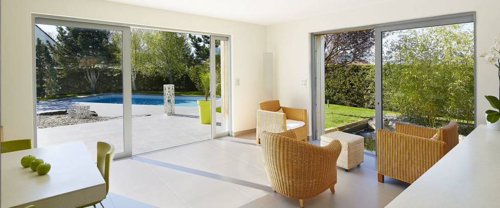 BSA Châssis coulissant à galandage 2 vantaux